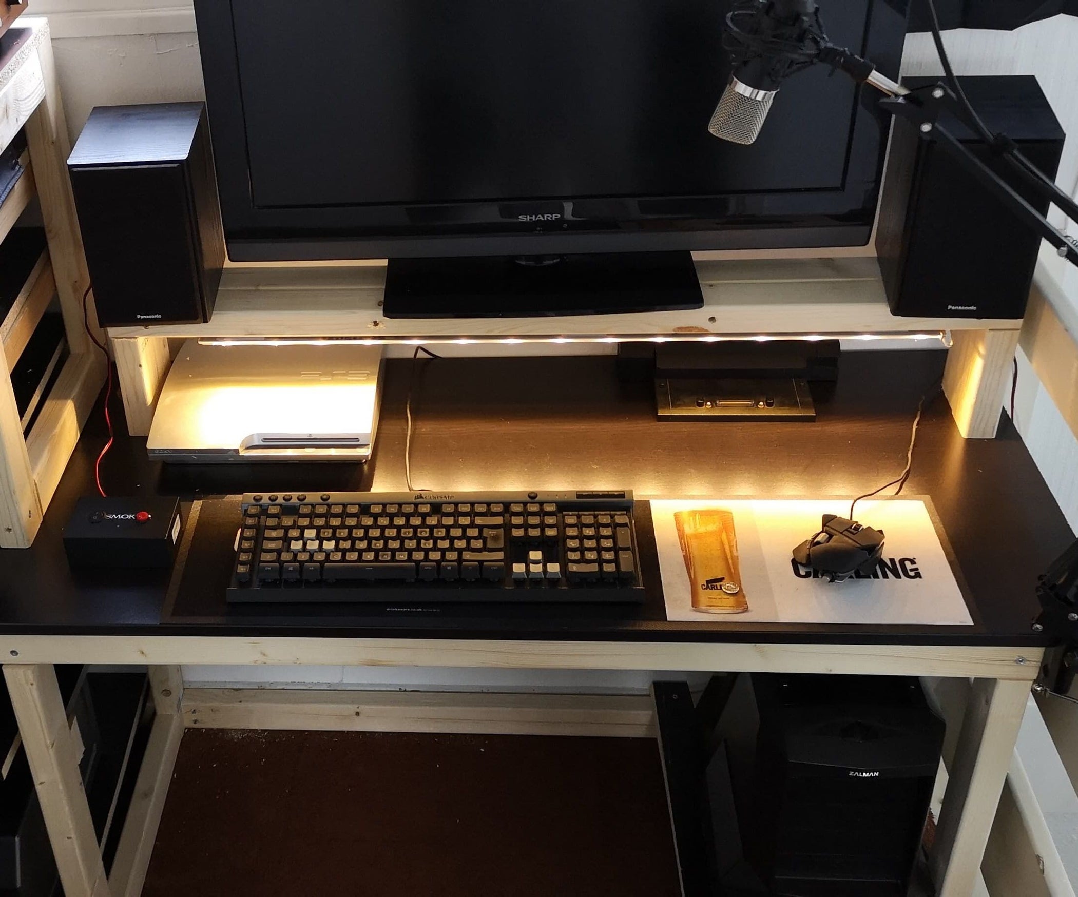 DIY Custom Desk 5 Steps Instructables