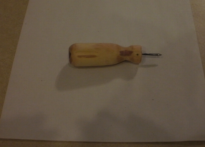 Making a Sewing Awl 4 Steps Instructables