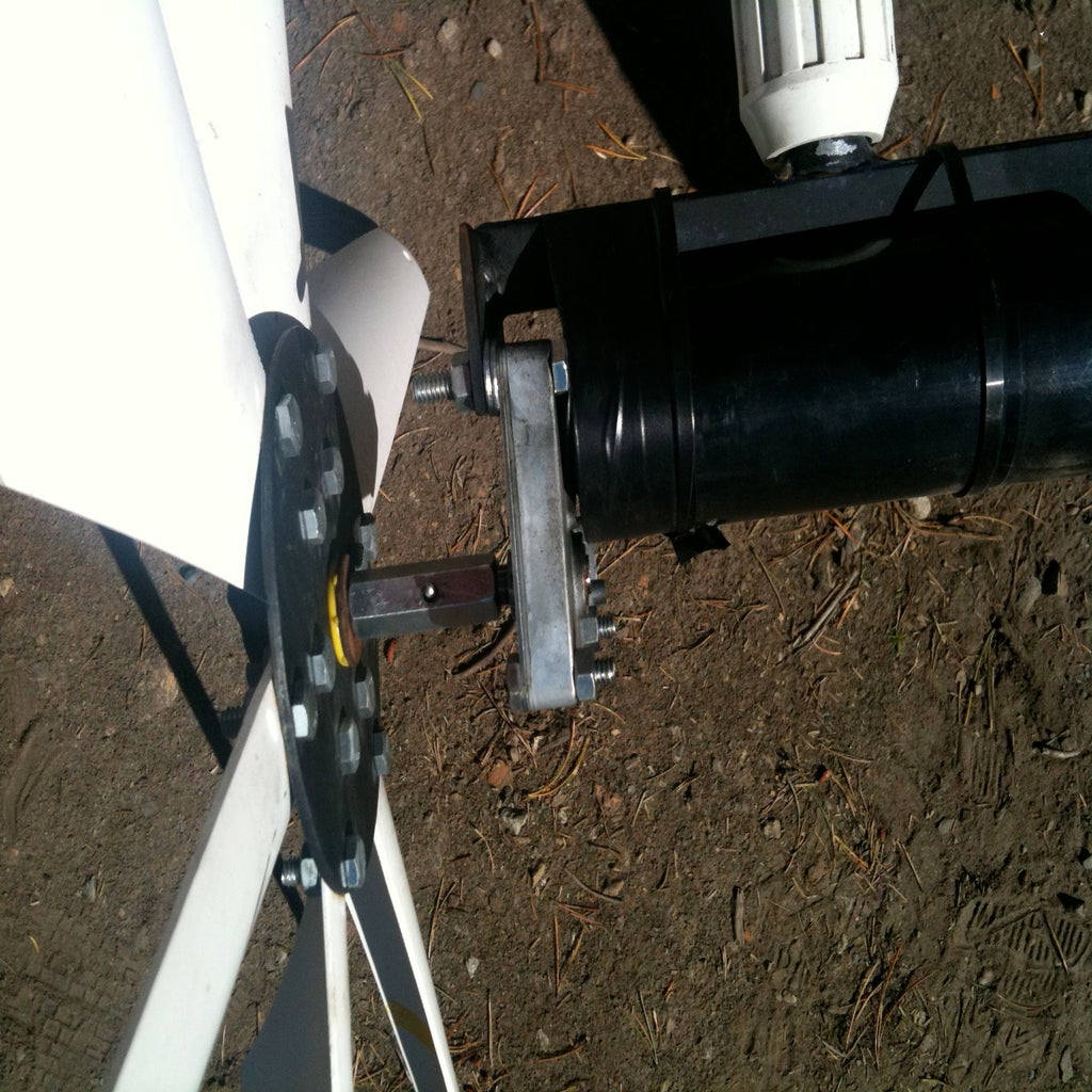 Homemade Motor Arbor for Your Wind Generator or Other Needs 8 Steps