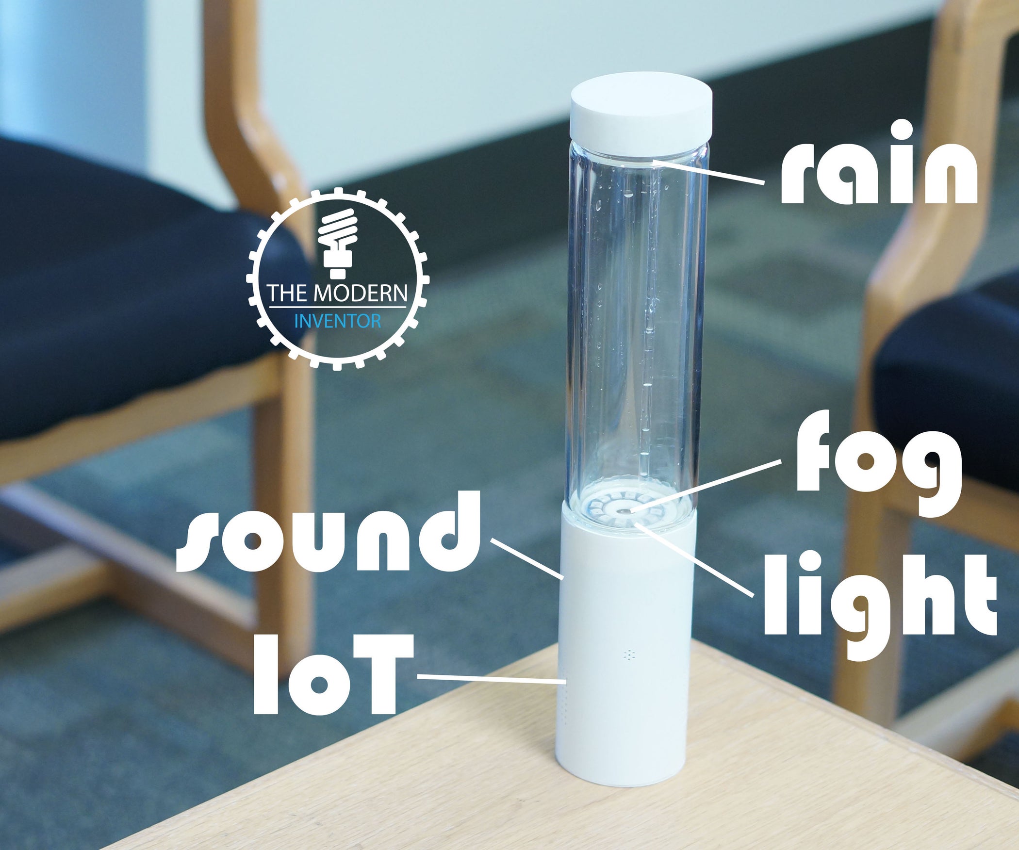 Storm Glass the Weather Forecasting Lamp That Simulates Real Weather