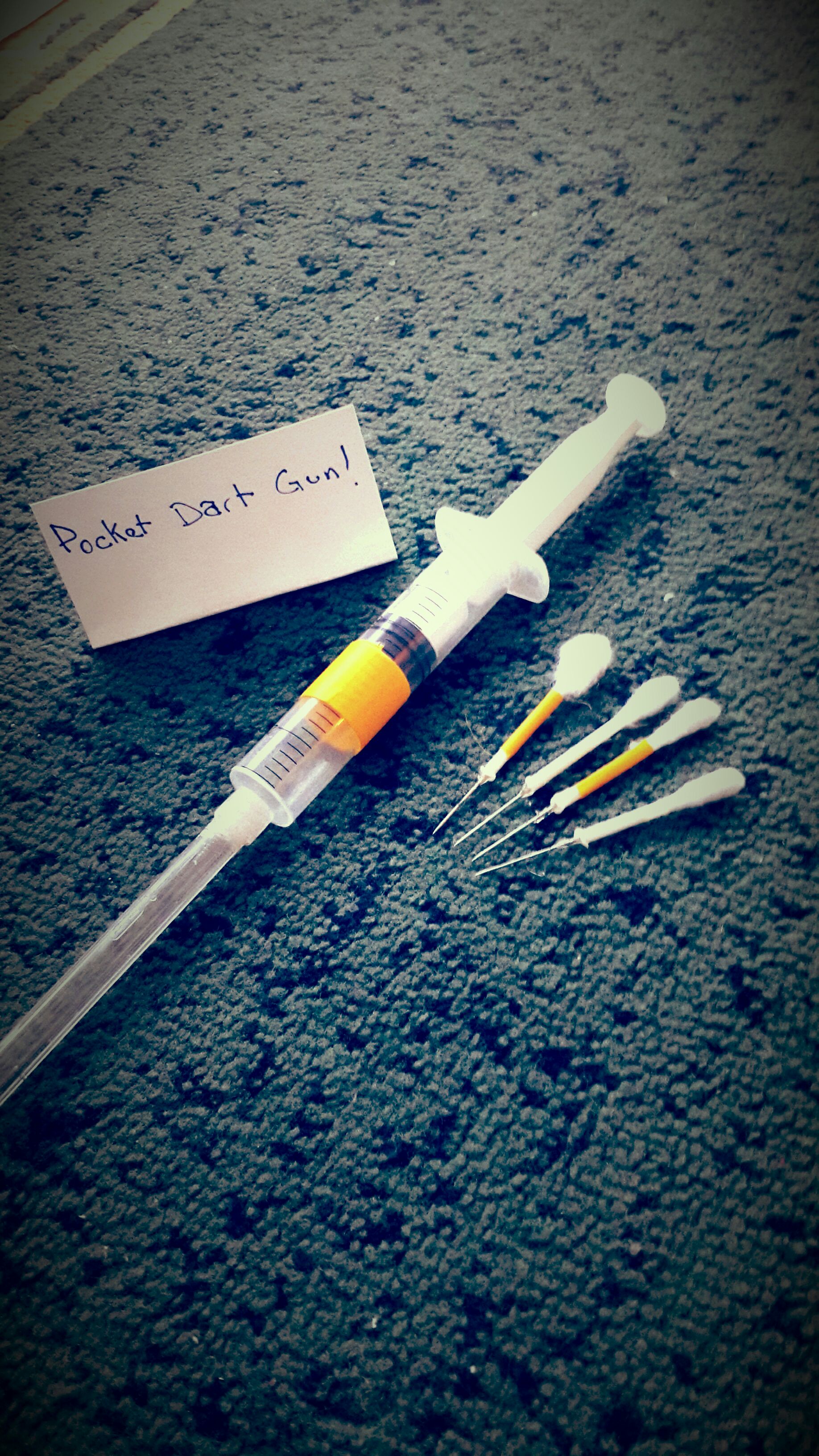 Pocket Dart Gun ! 4 Steps Instructables