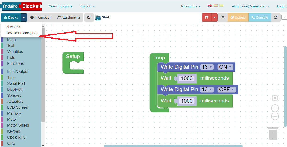 How to Use ArduinoBlocks | Trybotics