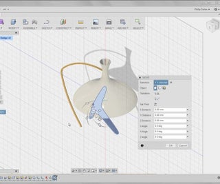 Create & Assemble Lamp Components