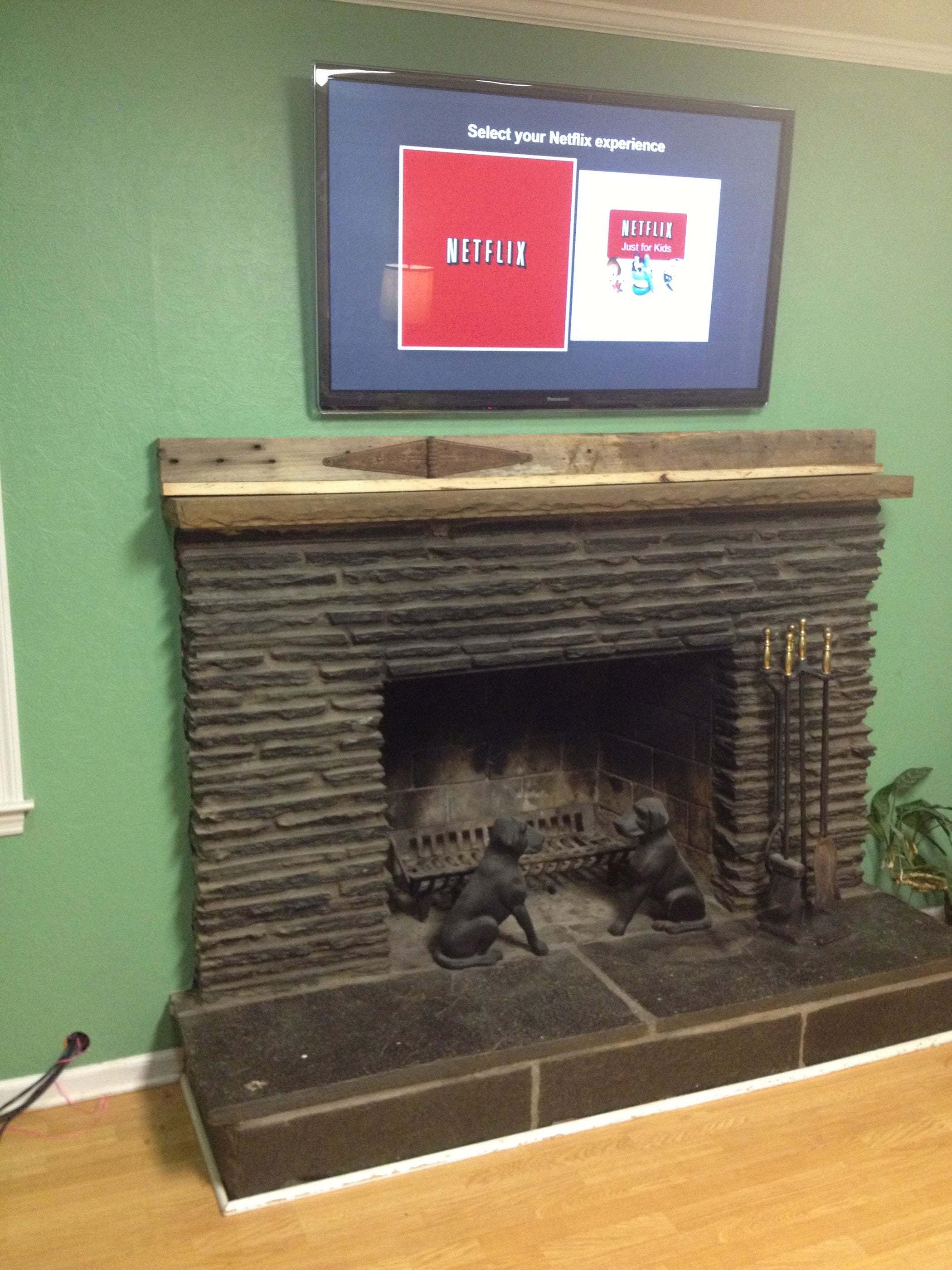 Run TV Cables Above a Fireplace 6 Steps (with Pictures) Instructables