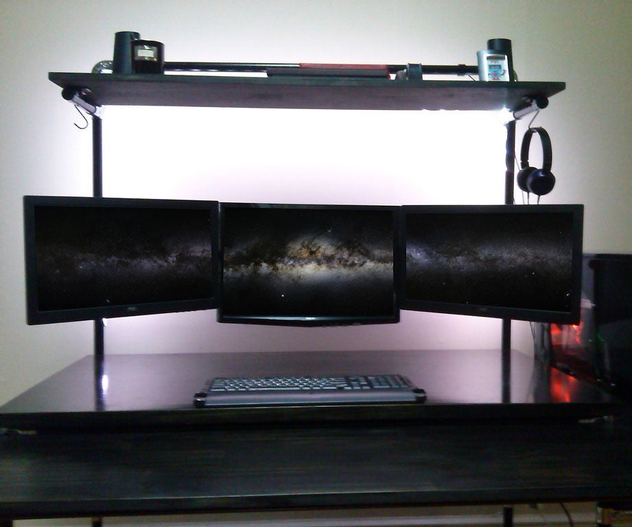 Lean Pipe Computer Desks 3 Steps (with Pictures)