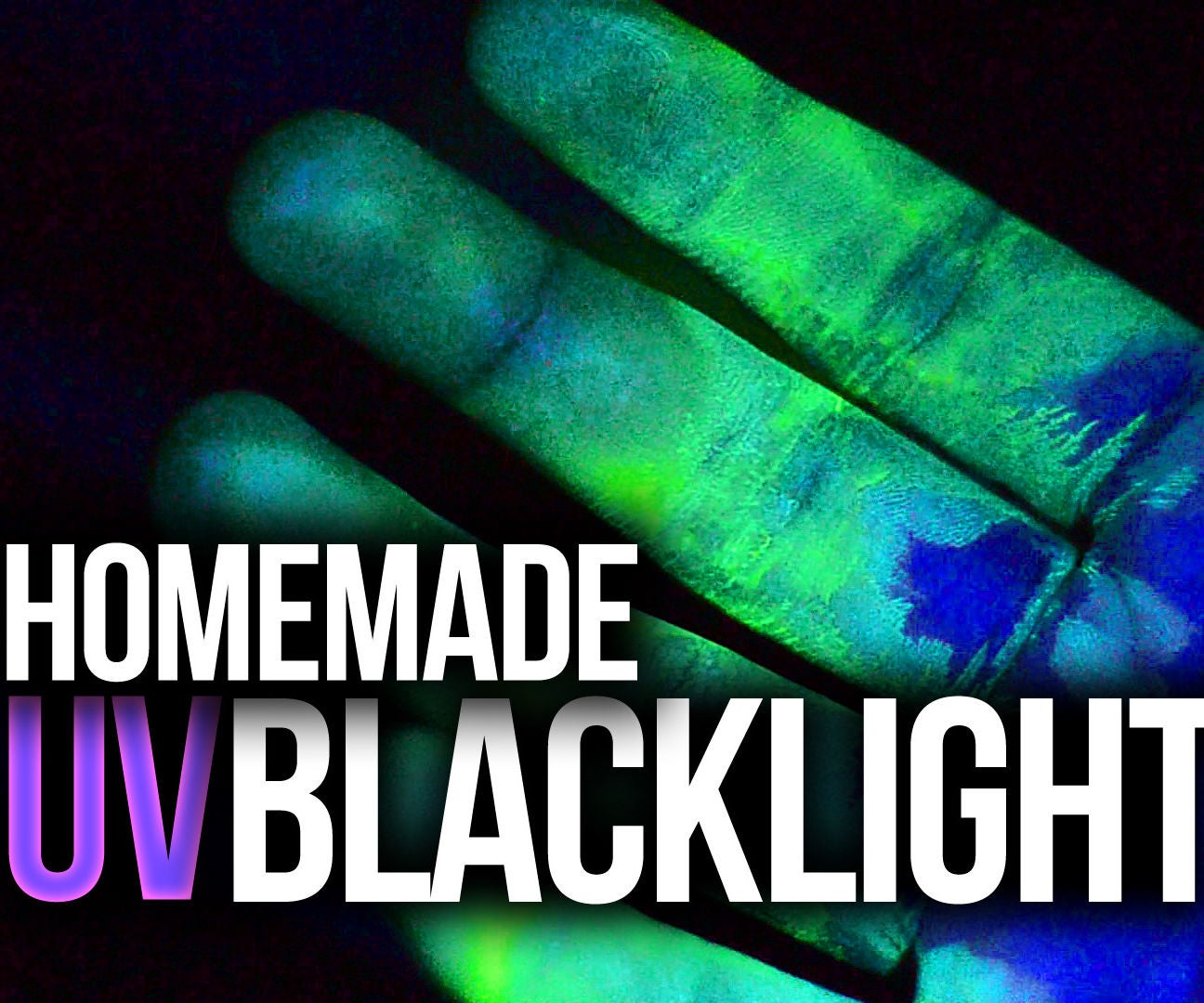 Make a UV Black Light at Home 5 Steps (with Pictures)