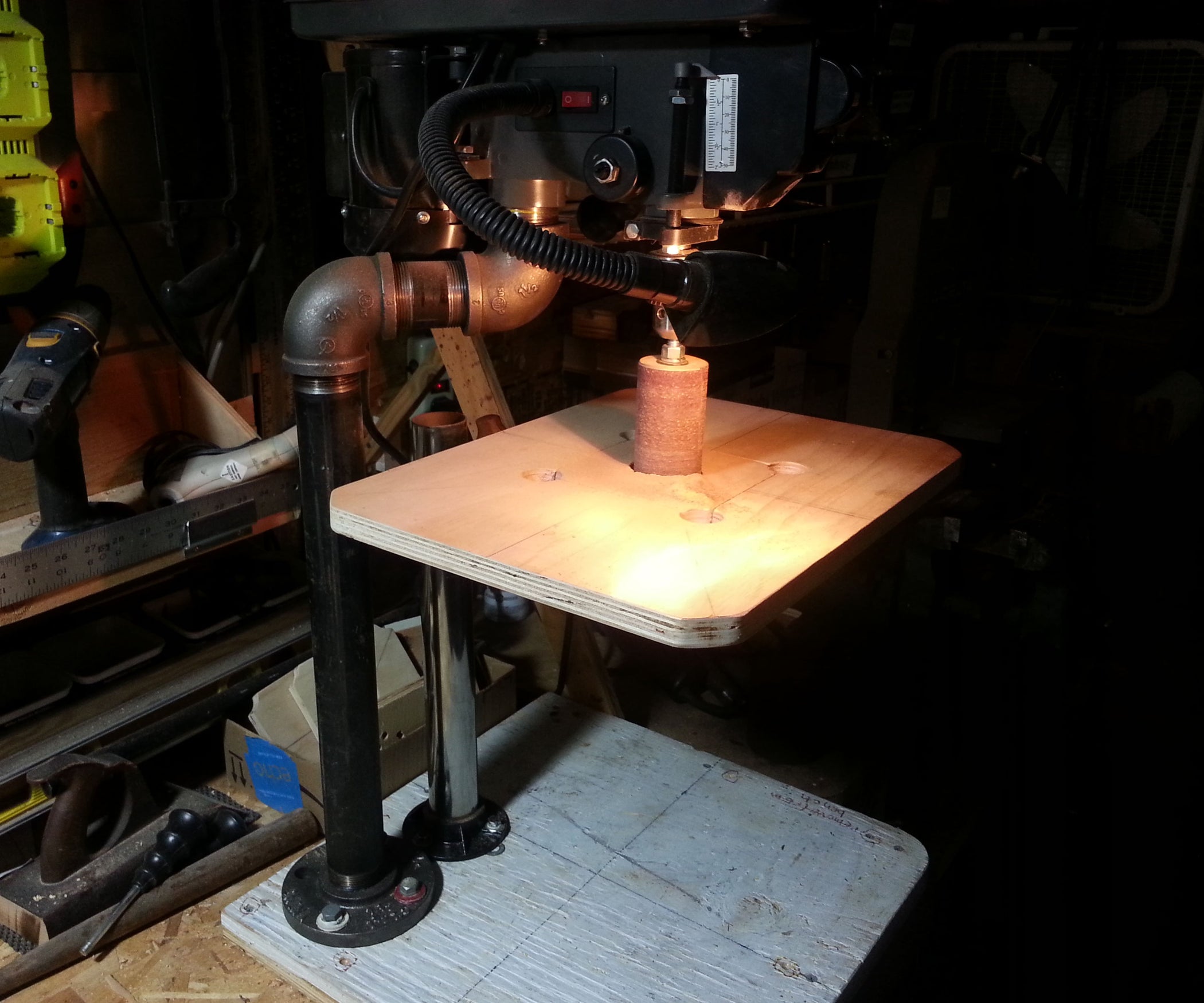 Drill Press Modification 5 Steps Instructables
