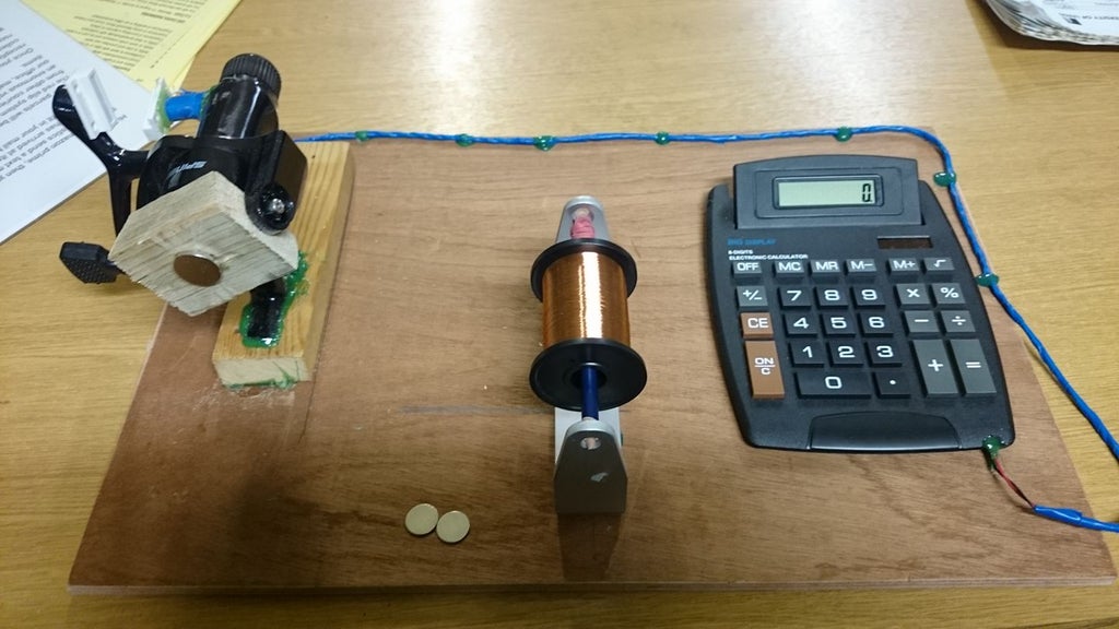 Manual Guitar Pickup Winder 4 Steps