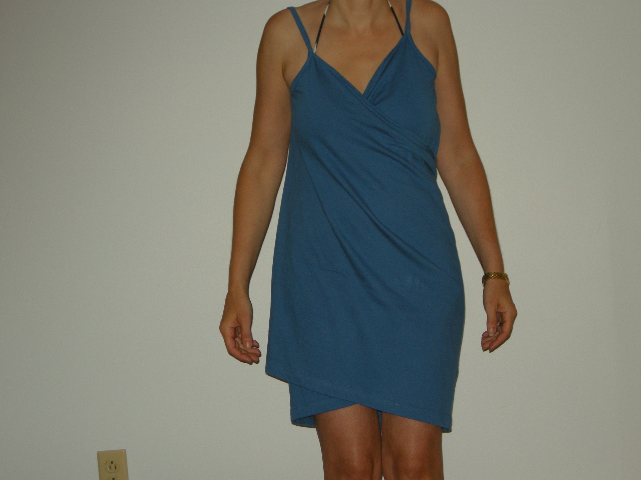 Wrap Dress a Pocketsized Swim Suit Coverup/towel 7 Steps (with