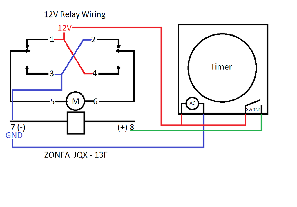 12v Relay With Timer Switch 4 Steps Instructables
