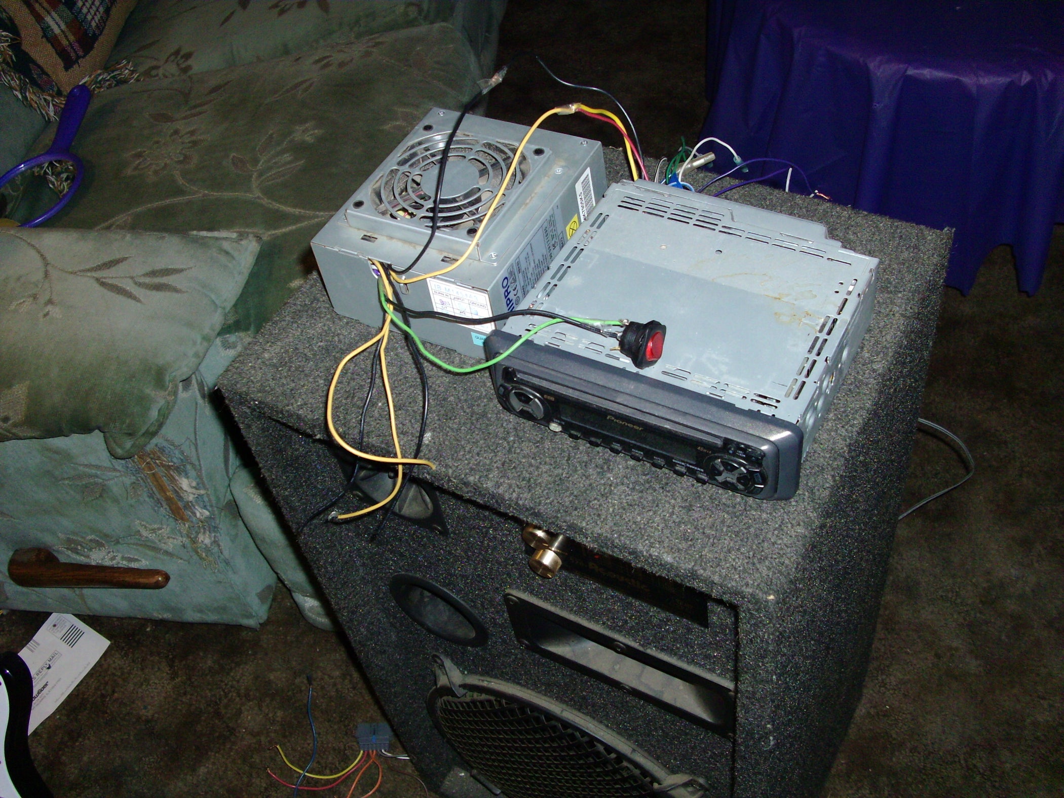 Turn Computer Power Supply Into Car Audio : 4 Steps - Instructables