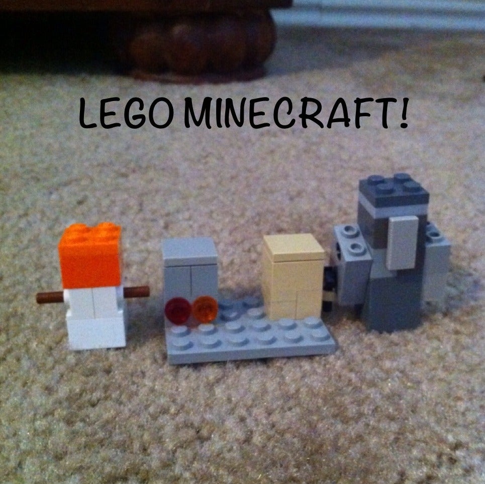 Lego Minecraft! 32 Steps Instructables
