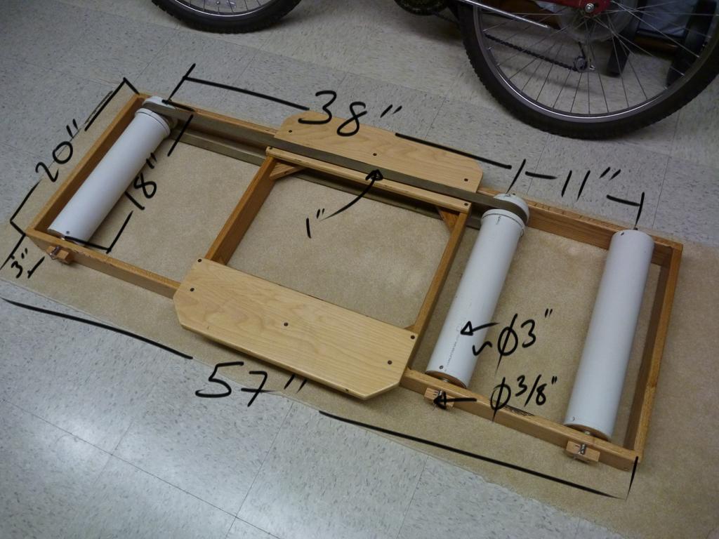 Diy roller for bike Clearance