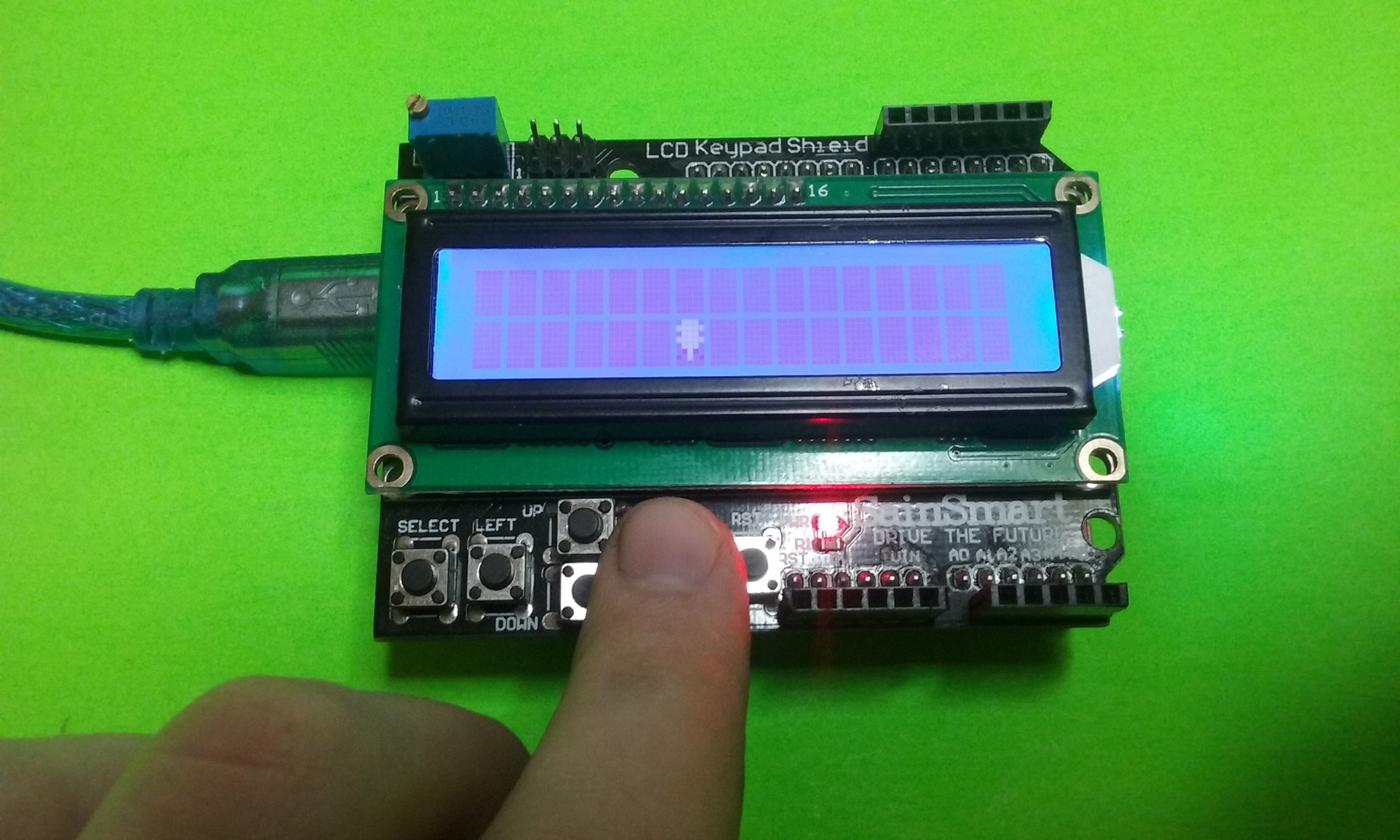 Simple Arduino LCD Game! | Trybotics