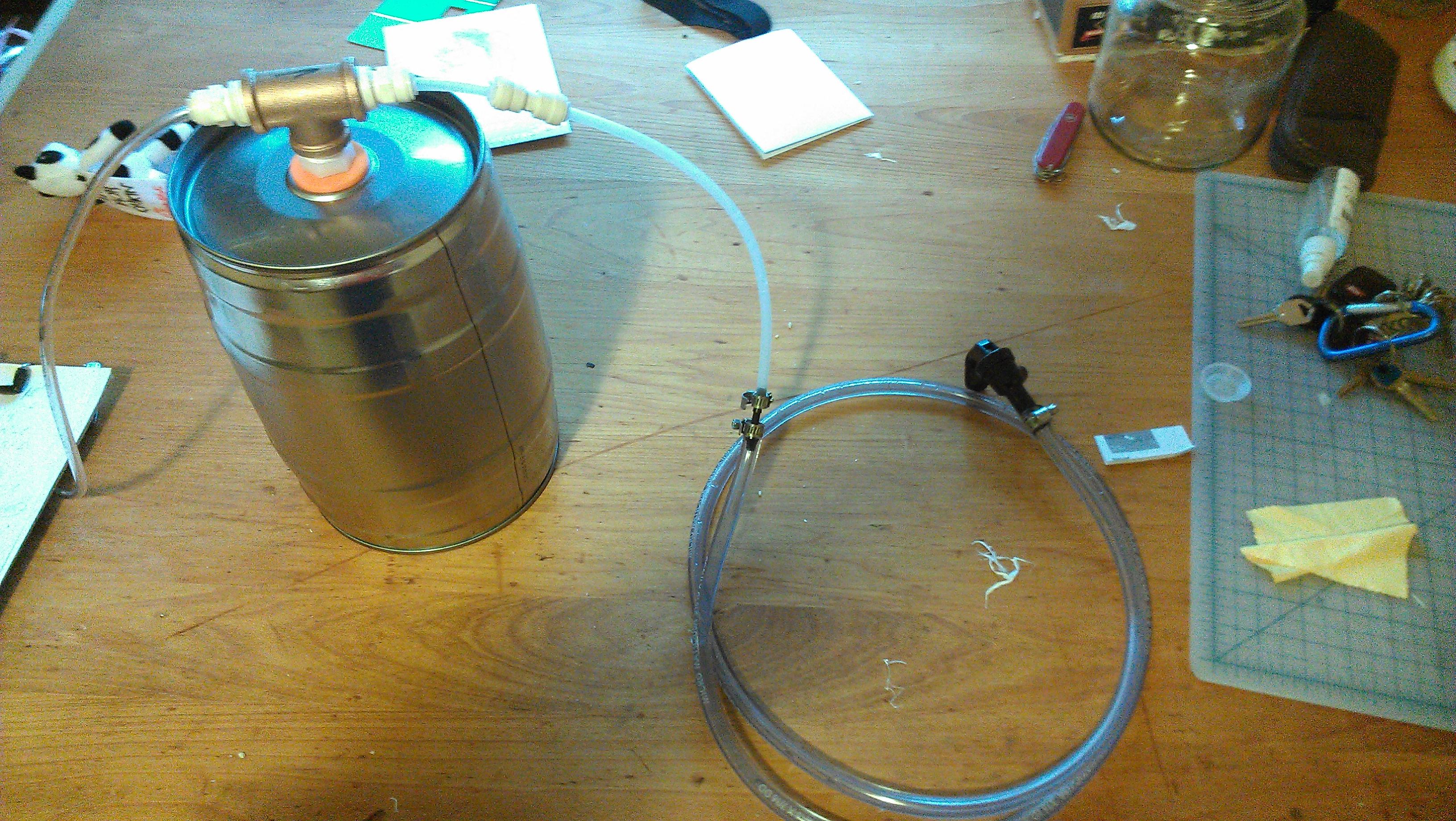 5l Mini Keg Tap 4 Steps Instructables