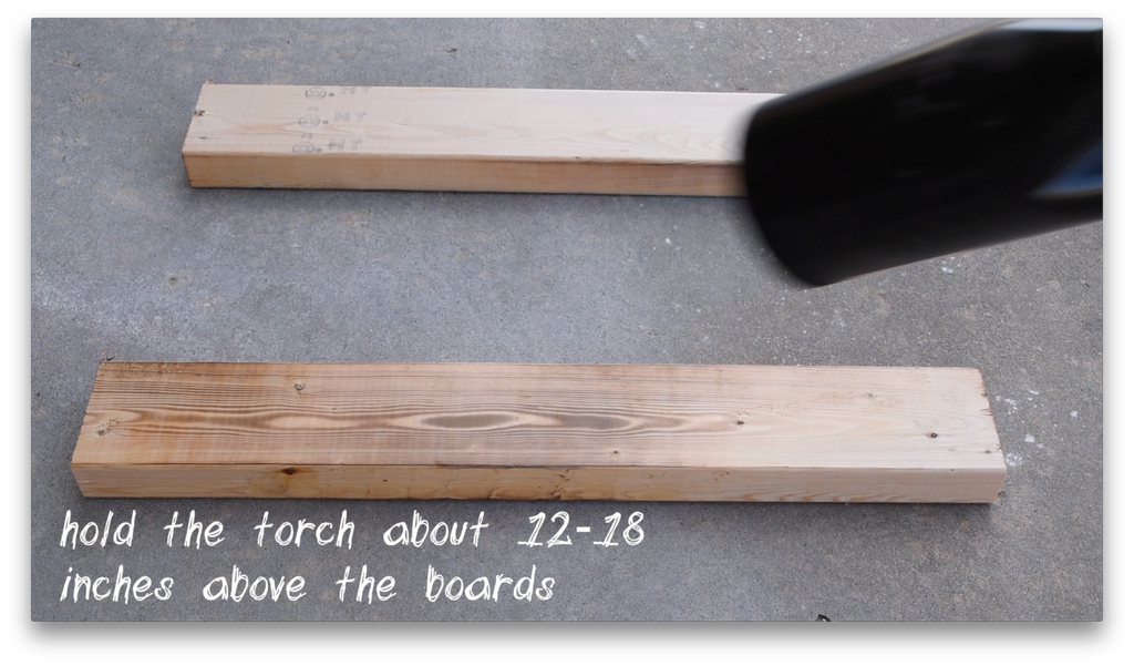 How To Burn Stain Wood Aka Shou Sugi Ban 5 Steps With Pictures Instructables