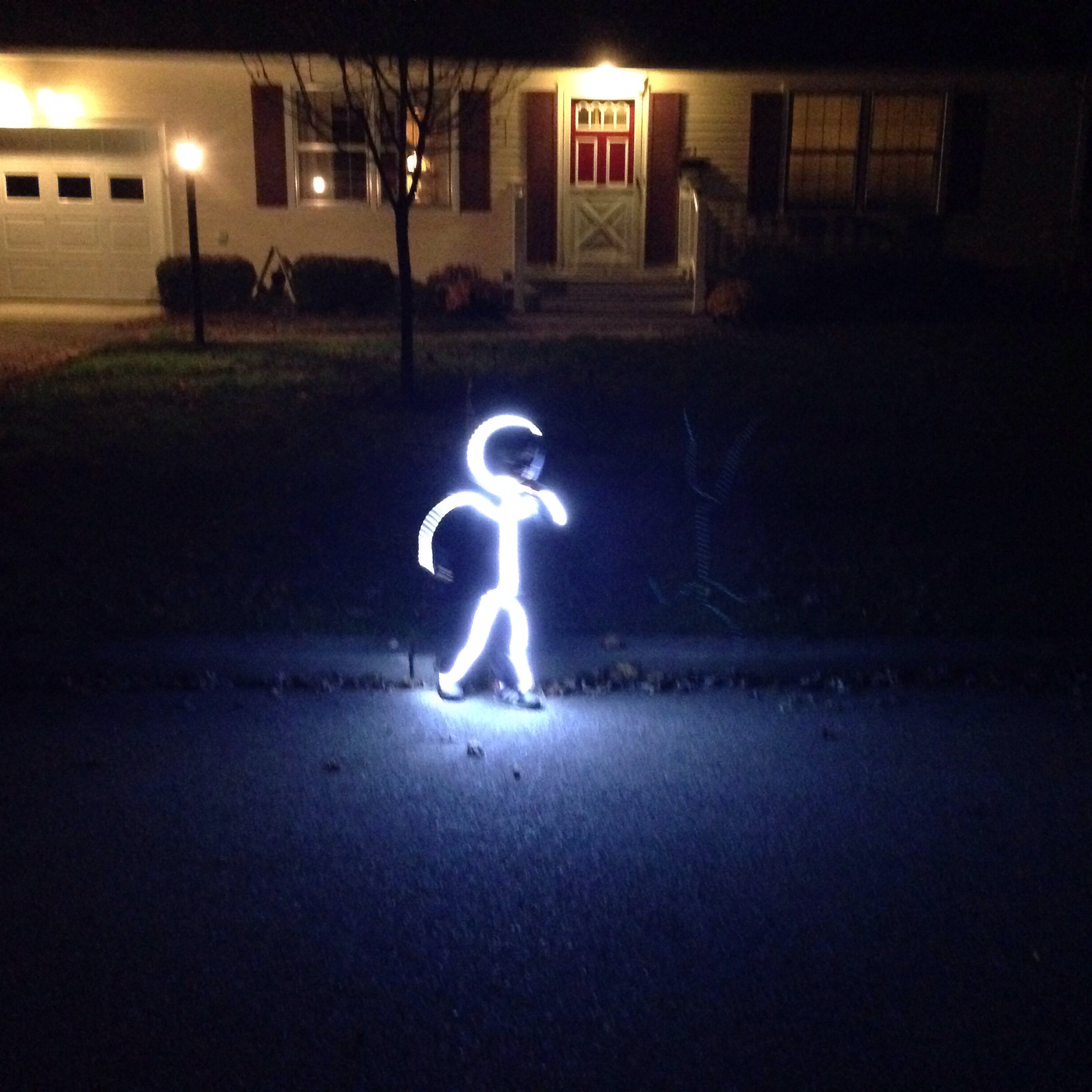 Halloween Costume Outfit The LED StickMan