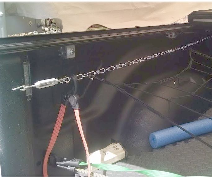 Tie Downs Points for Pickup Truck; Easy, Effective, Cheap
