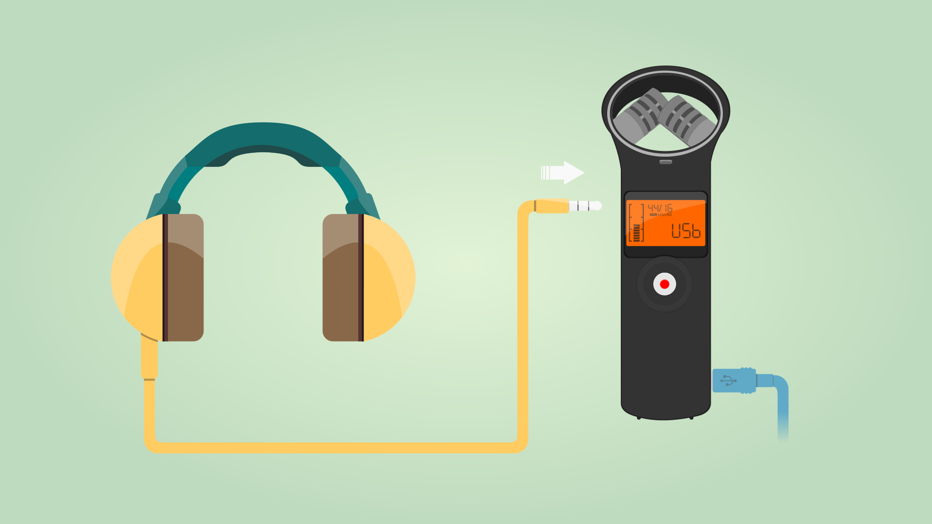 Connect Zoom H1 to Android Trybotics