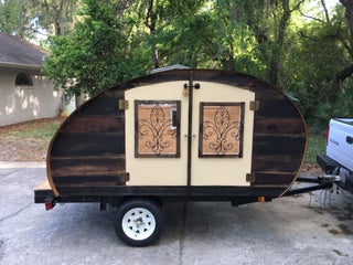 Reclaimed Wood Micro Teardrop Trailer 17 Steps With Pictures Instructables