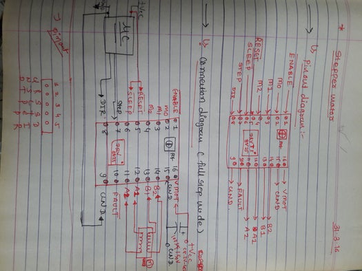 Stepper Motor Driver - Connections
