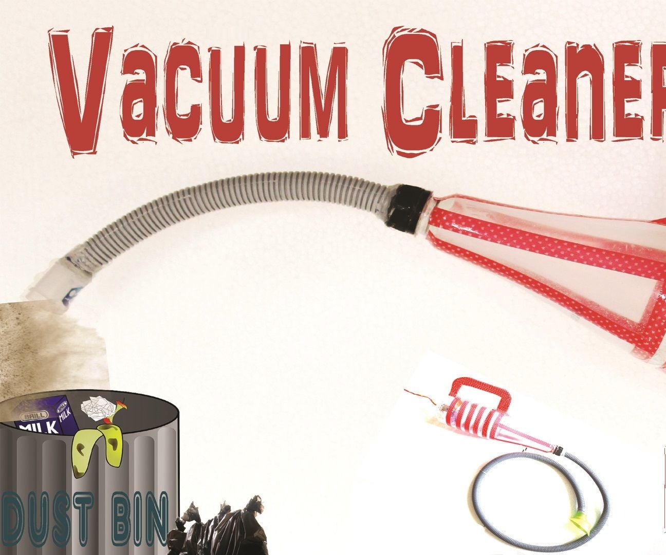 How to Make Vacuum Cleaner Using Plastic Bottle at Home 7 Steps