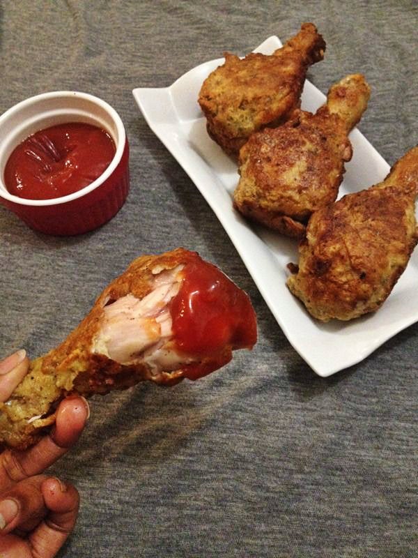 Butter Fried Chicken 6 Steps