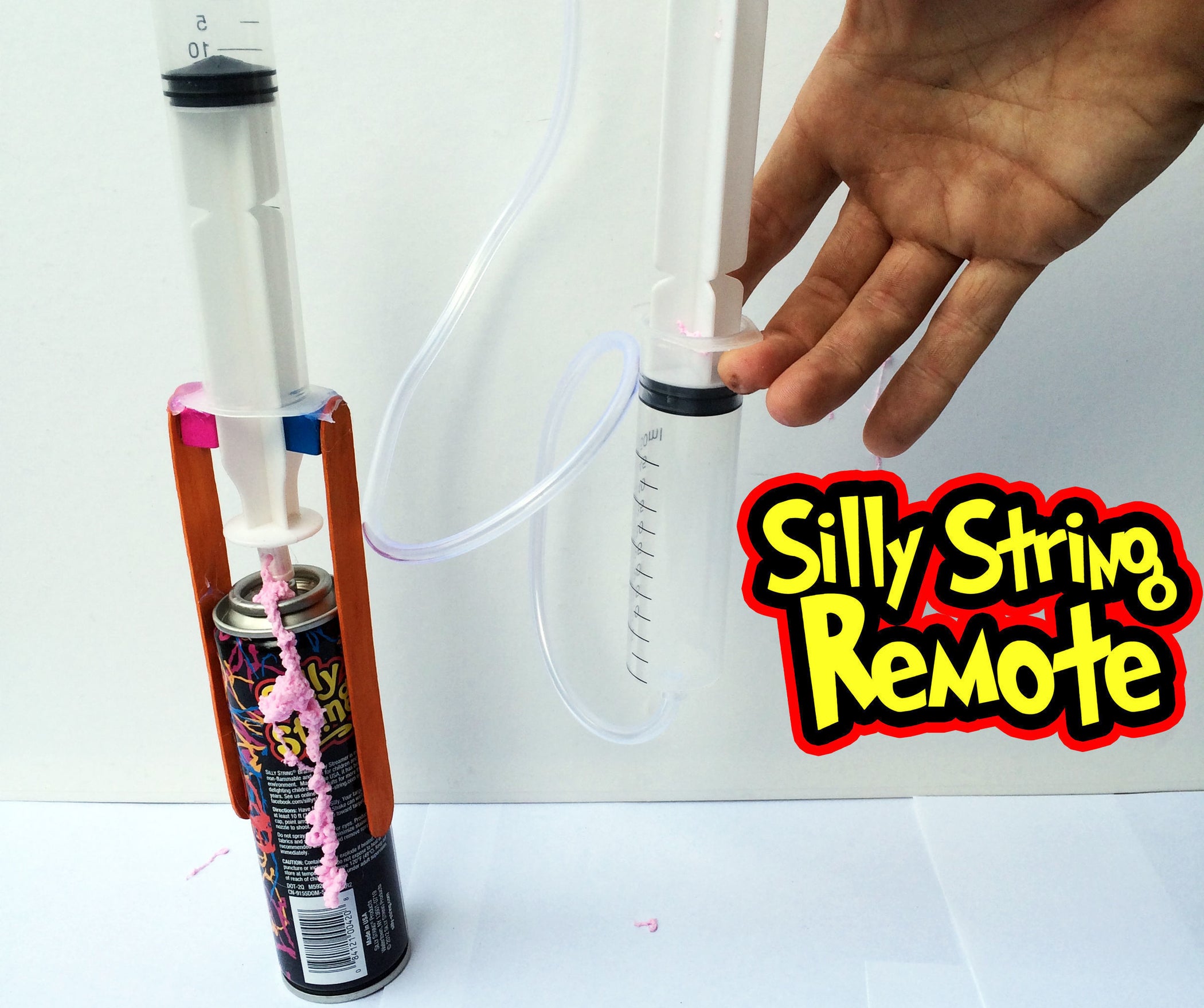 silly string remote 5 steps with pictures