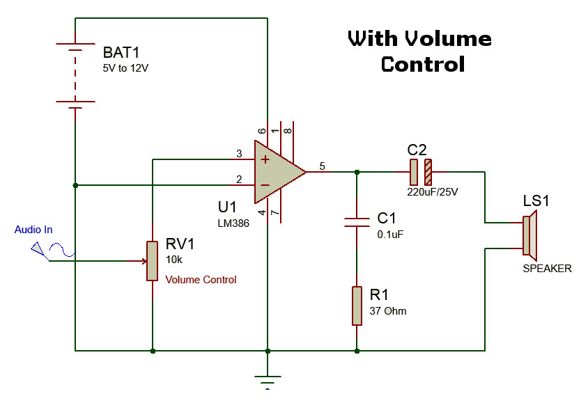 How to Make Simple & Easy Amplifier Using LM386 With High Gain | Trybotics
