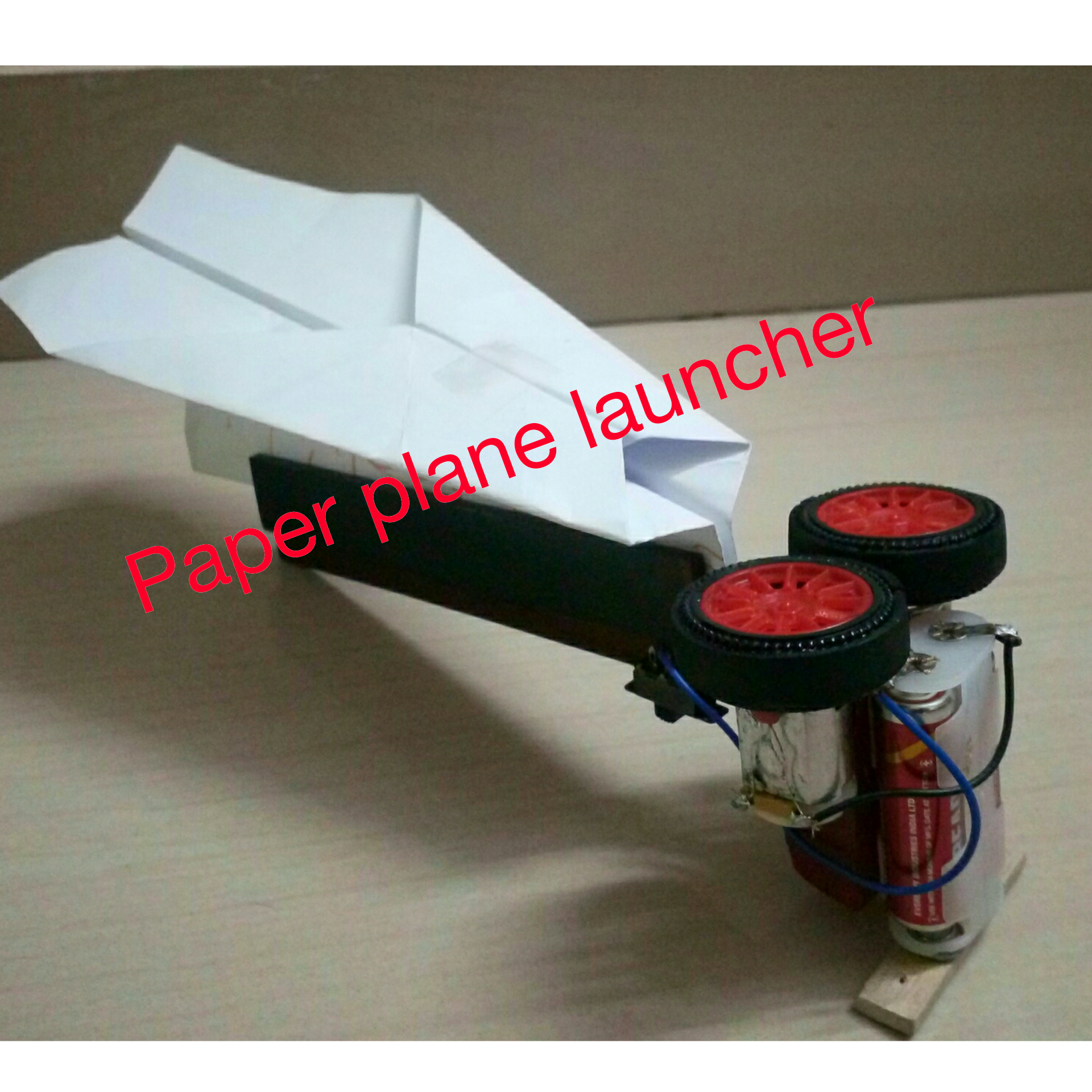 Paper Plane Launcher 4 Steps (with Pictures) Instructables