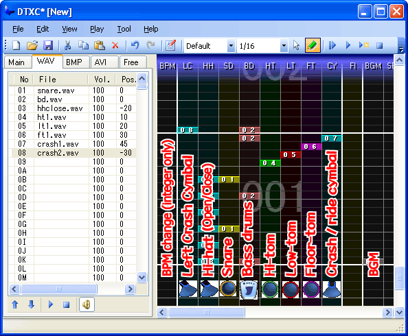 How To Create A Dtxmania Song Simfile 6 Steps Instructables