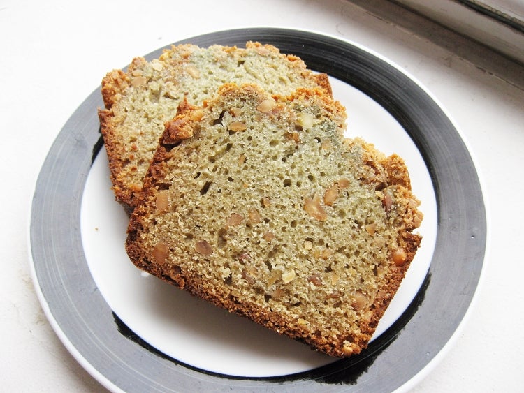 Fruit Juice Quick Bread With Toasted Peanut Butter Crust 5 Steps