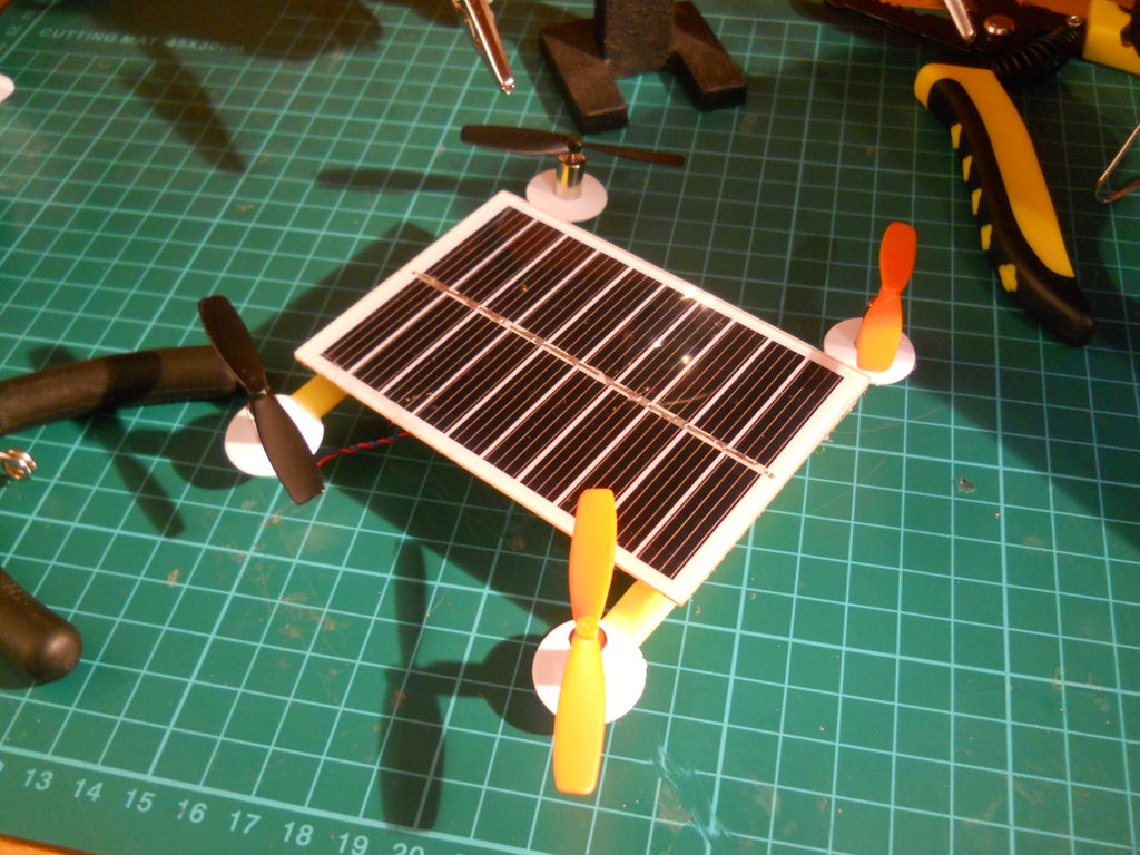 Solar Powered R C Drone 6 Steps With Pictures Instructables