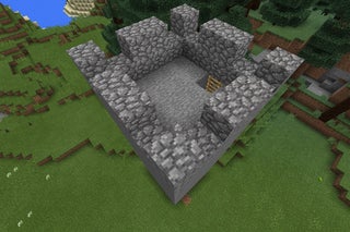 How To Make A Minecraft Castle 6 Steps Instructables