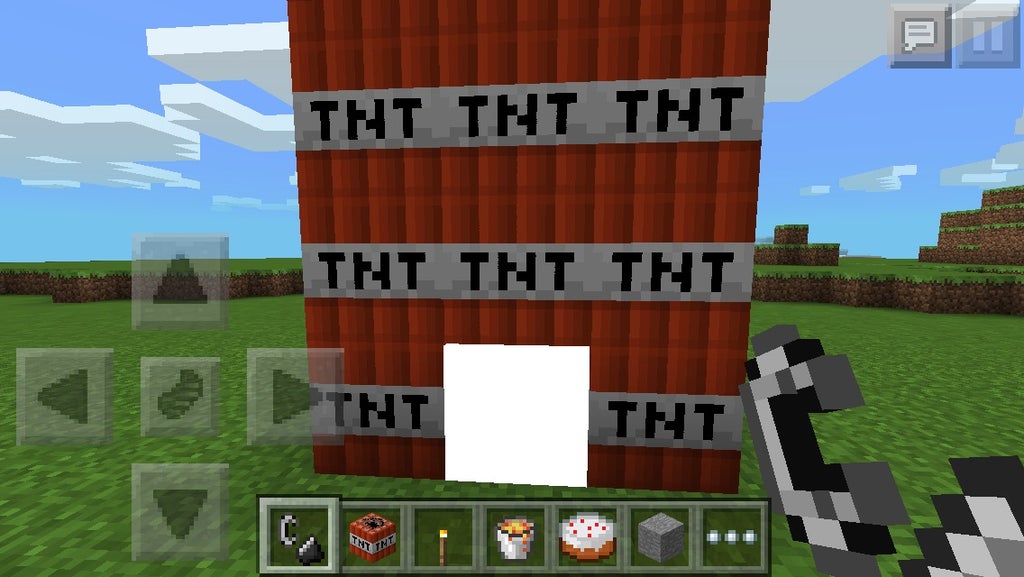Tnt Nuke Minecraft Pe 5 Steps Instructables
