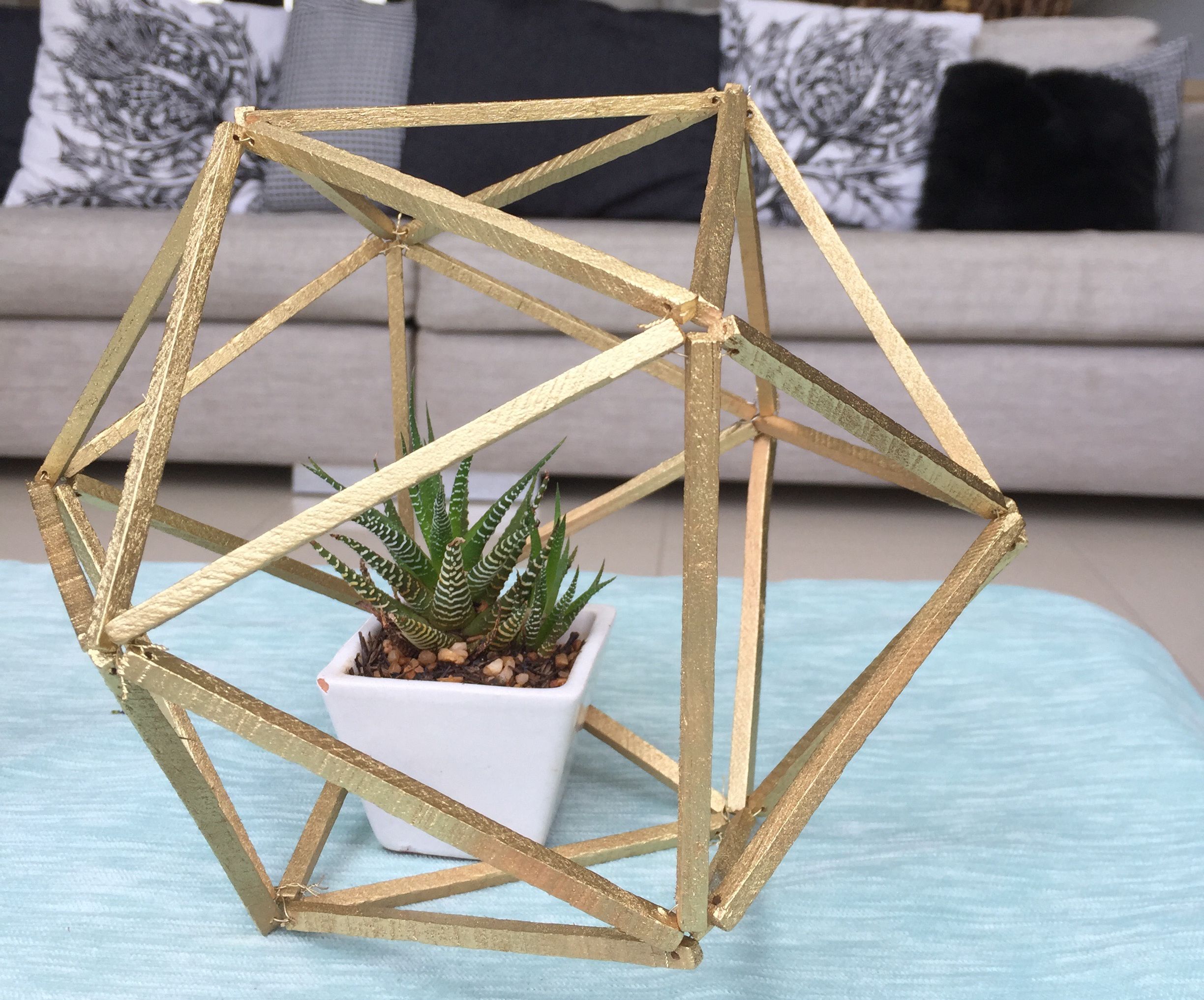 Polygon Pot Decoration 6 Steps With Pictures Instructables