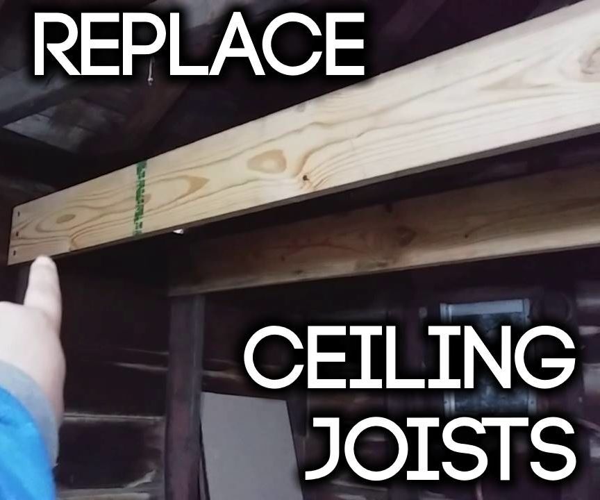 How to Replace Ceiling Joists 5 Steps (with Pictures) Instructables