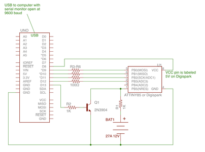 How to Unlock Digispark ATtiny85 and Convert It to a Trinket : 8 Steps