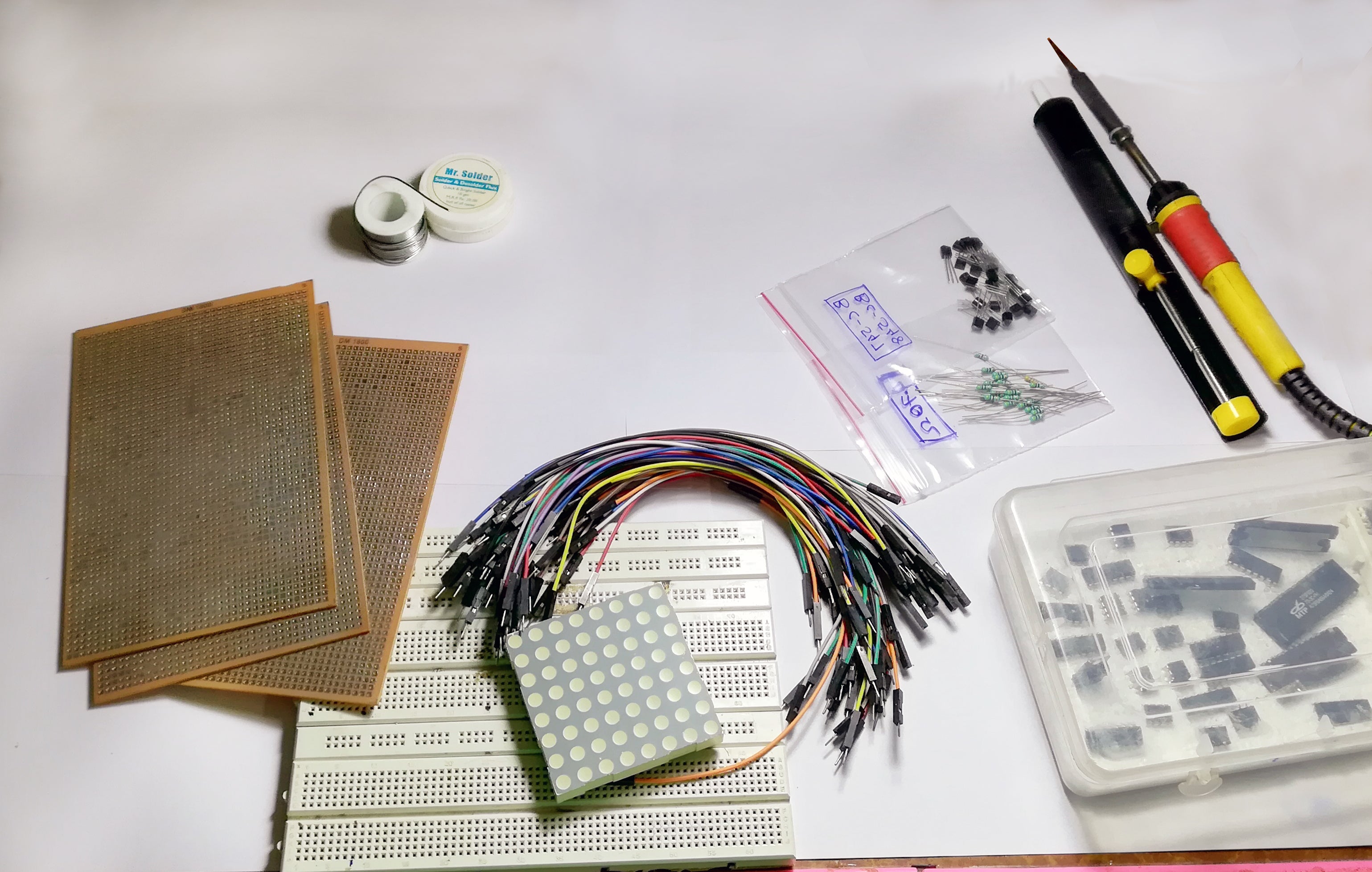 48 X 8 Scrolling LED Matrix Display Using Arduino and Shift Registers ...