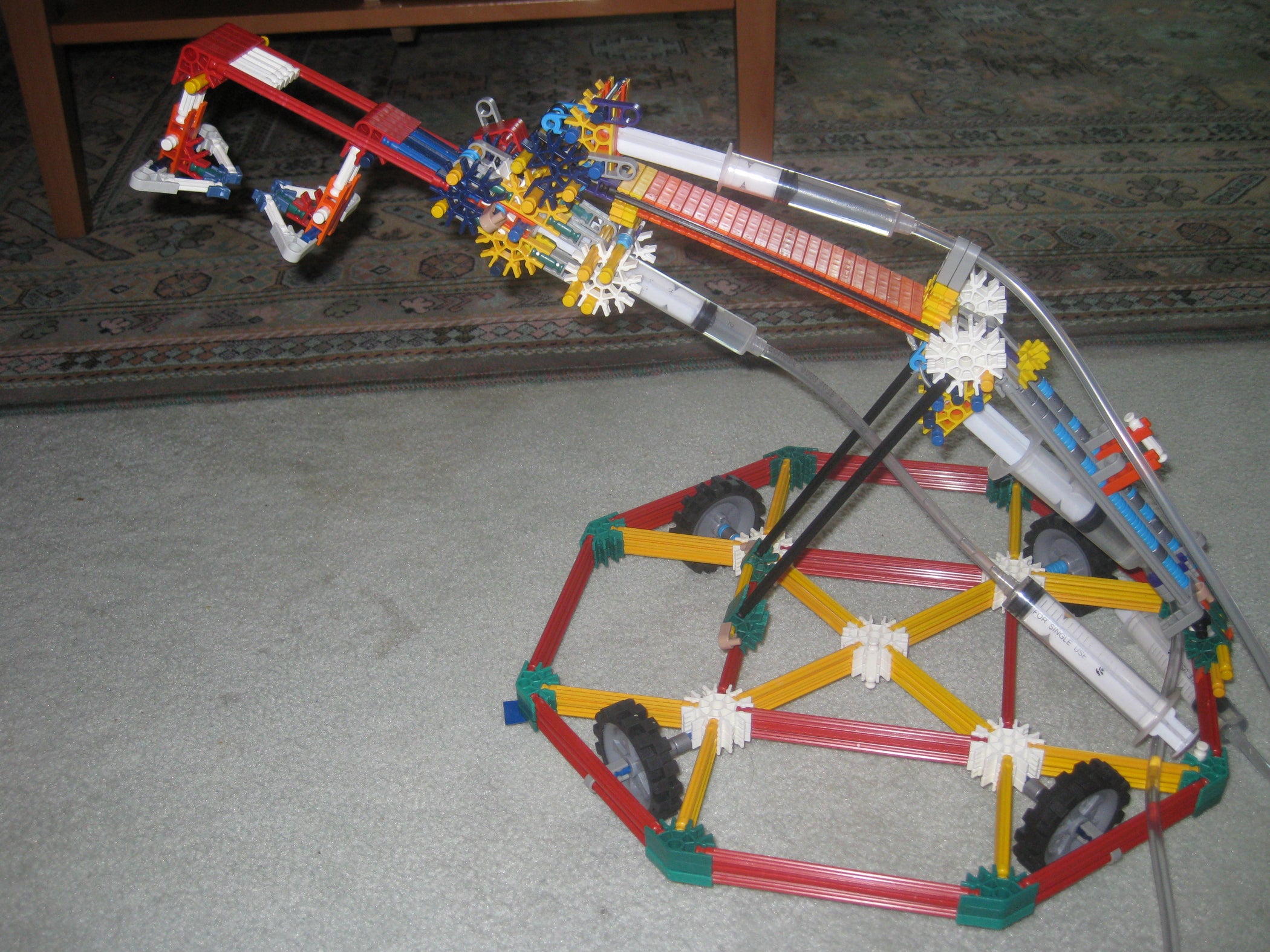 K'nex Hydraulic Arm 8 Steps Instructables