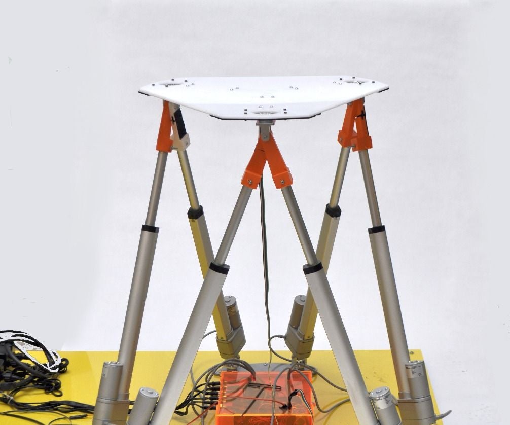 SixAxis Stewart Platform 3 Steps Instructables