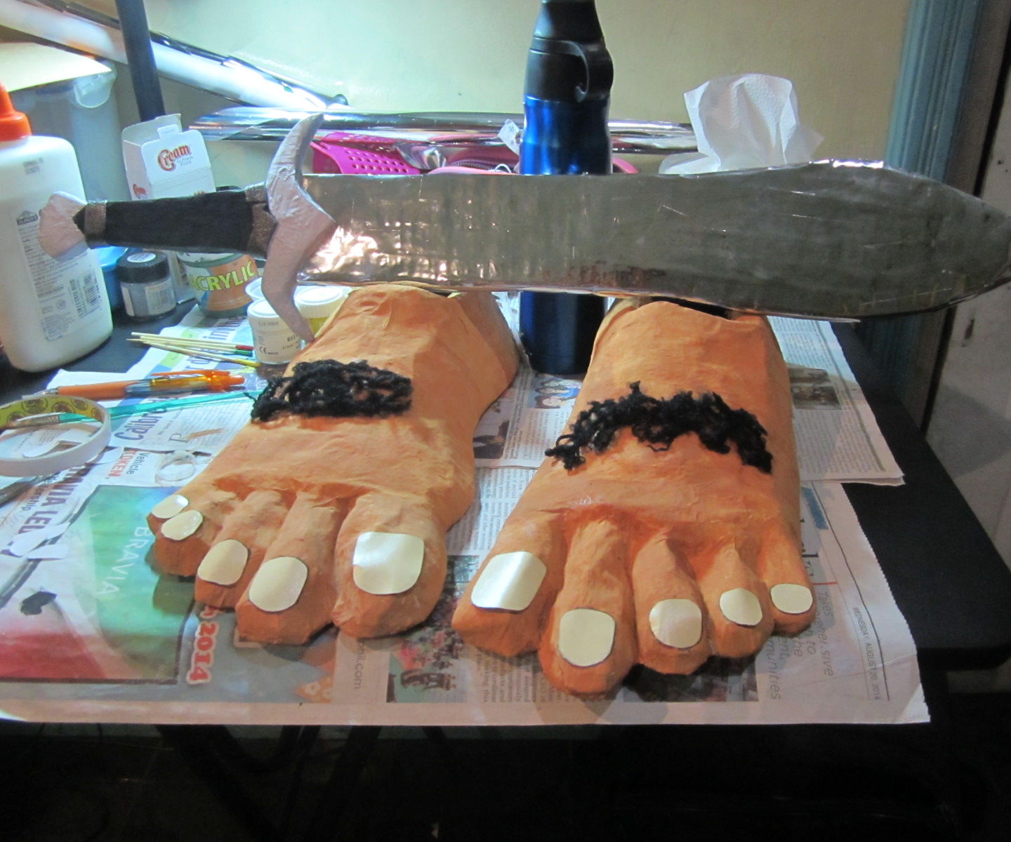 hobbit feet shoe covers