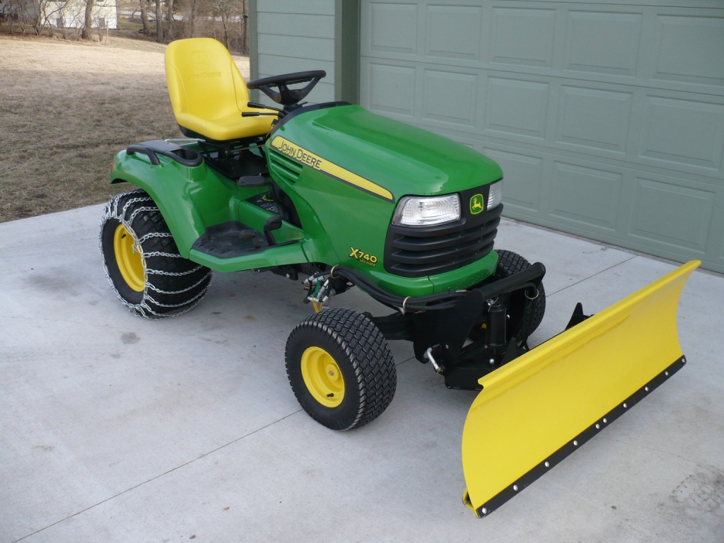 Transforming Your Riding Lawn Mower Into the Ultimate Snow Mover. 6