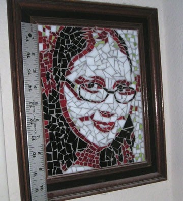 Make A Stained Glass Mosaic Portrait From Photograph 10 Steps
