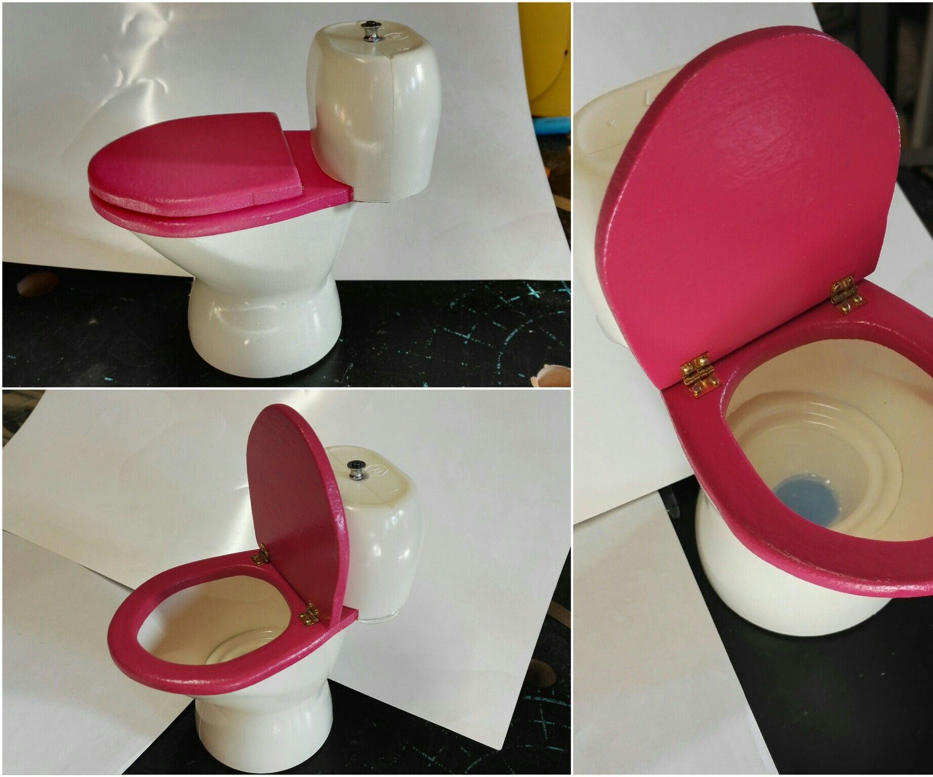 Making Toilet for Barbie Dollhouse 5 Steps (with Pictures)