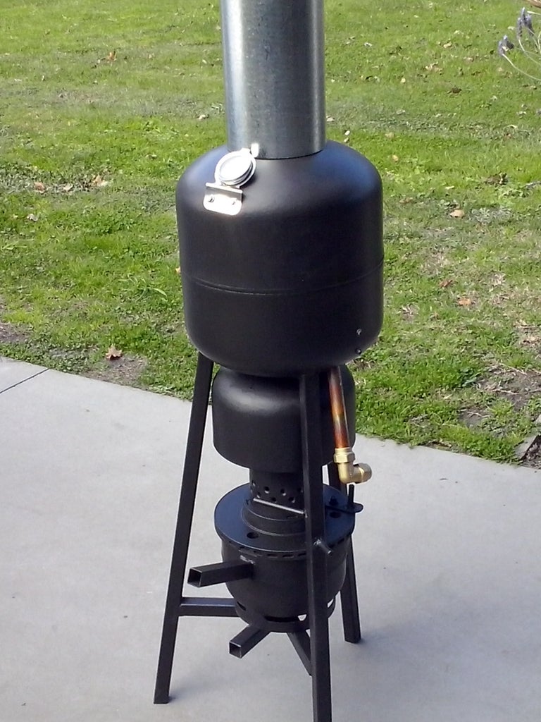 Homemade Waste Motoroil Burner Instructables